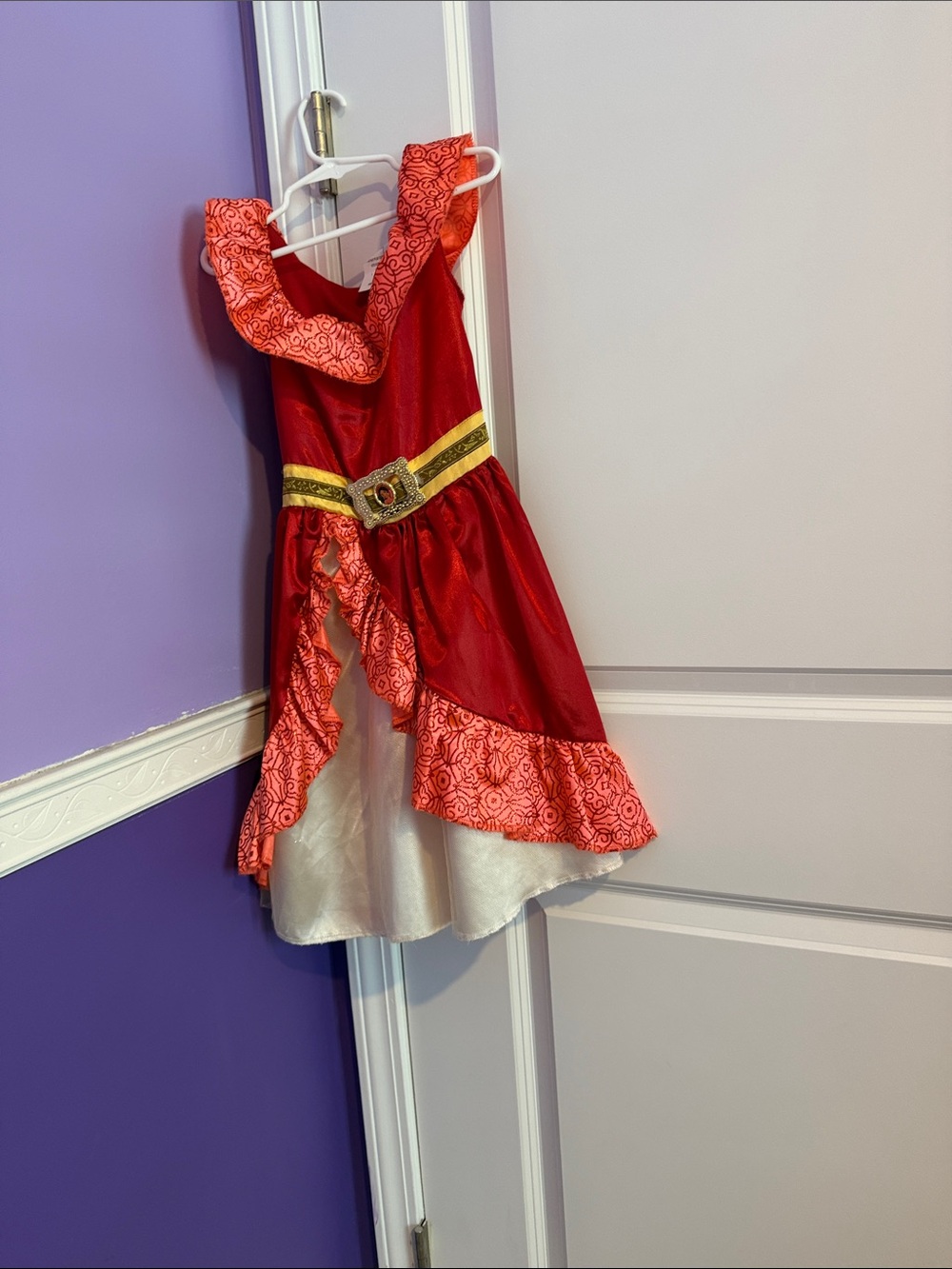 Princess Elena Red and Gold Girls' Costume Dress - Kids Costume